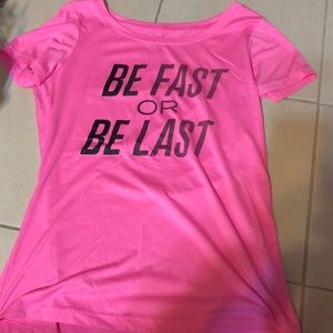 HOT PINK athletic top